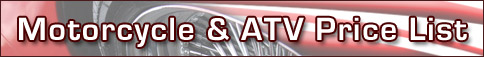 Absolute Powder Coating, LLC. - Motorcycle & ATV Price List